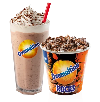 McDonald's sobremesas Ovomaltine