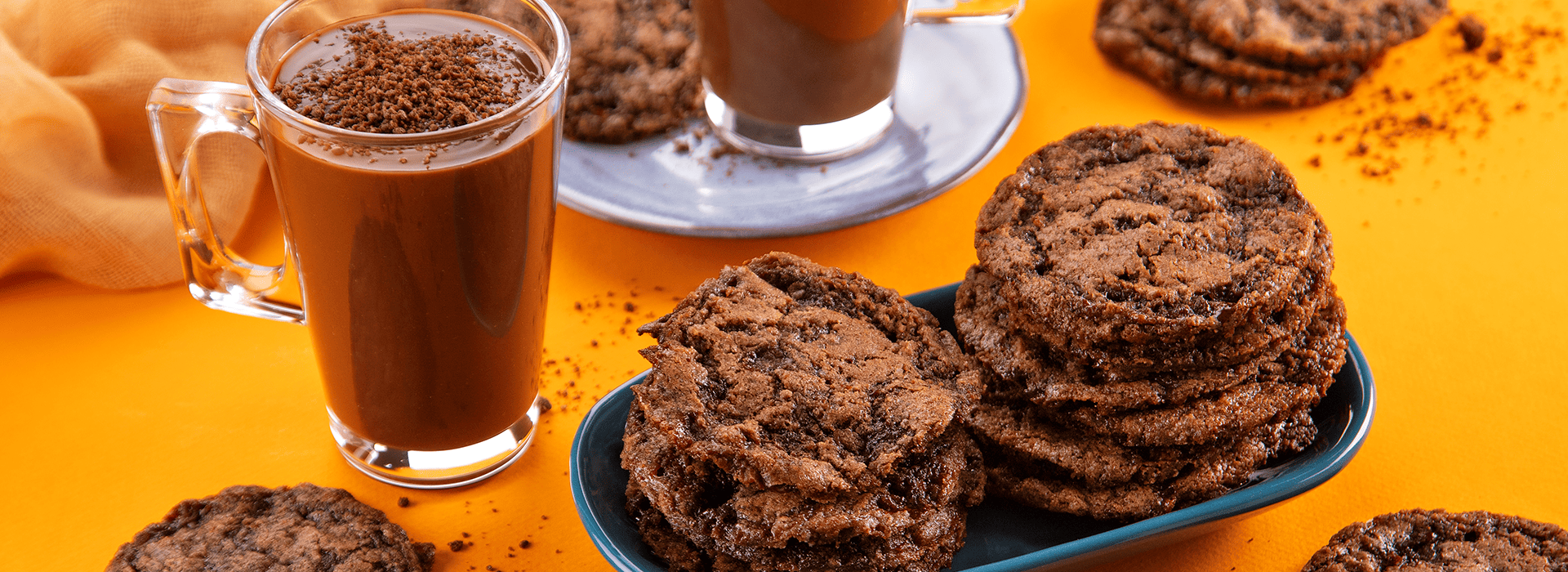 Cookie e Chocolate Quente Vegano Ovomaltine®
